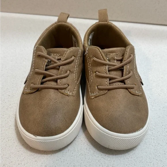 Oshkosh Slip On Shoes Khaki Putney Size 5 Toddler - Picture 5 of 7